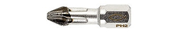 Бита FDB PH 2 DIAMANT Bit W 10 (PH2x25 мм (компл. 10 шт.)), сталь