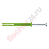 Дюбель-гвоздь N 6x80/50 S GREEN (6x80/50 мм), оцинкованная сталь