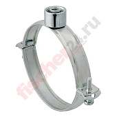 Хомут FRSN TRIPLE 108-114 M8/M10/ 1/2" (4") (M8/M10/1/2" (4") 108-114 мм), оцинкованная сталь