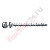 Саморез по дереву FPF-LZ 3,5x20 A2F 200 (3.5x20 мм), нержавеющая сталь A2/AISI 304