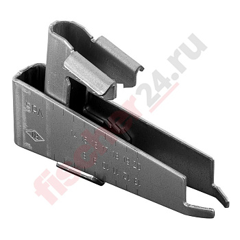 Струбцина TKLS 11 STEEL BITE (D11 мм 8-20 мм), чугун, оцинкованная сталь