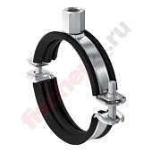Хомут FRS-L 20-24 M8/M10 (1/2") (M8/M10 (1/2") 20-24 мм), оцинкованная сталь